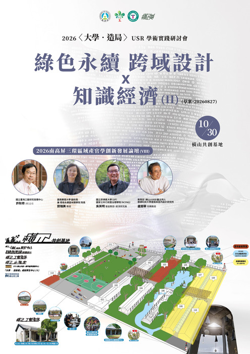 樹德科大_2026〈大學．造局〉USR學術實踐研討會徵稿圖片